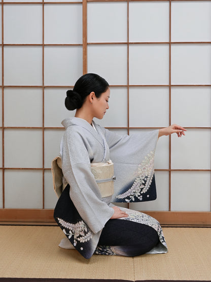 【フルセットレンタル】辻ヶ花 訪問着｜セパレート着物｜身長150〜175cm｜Kivon