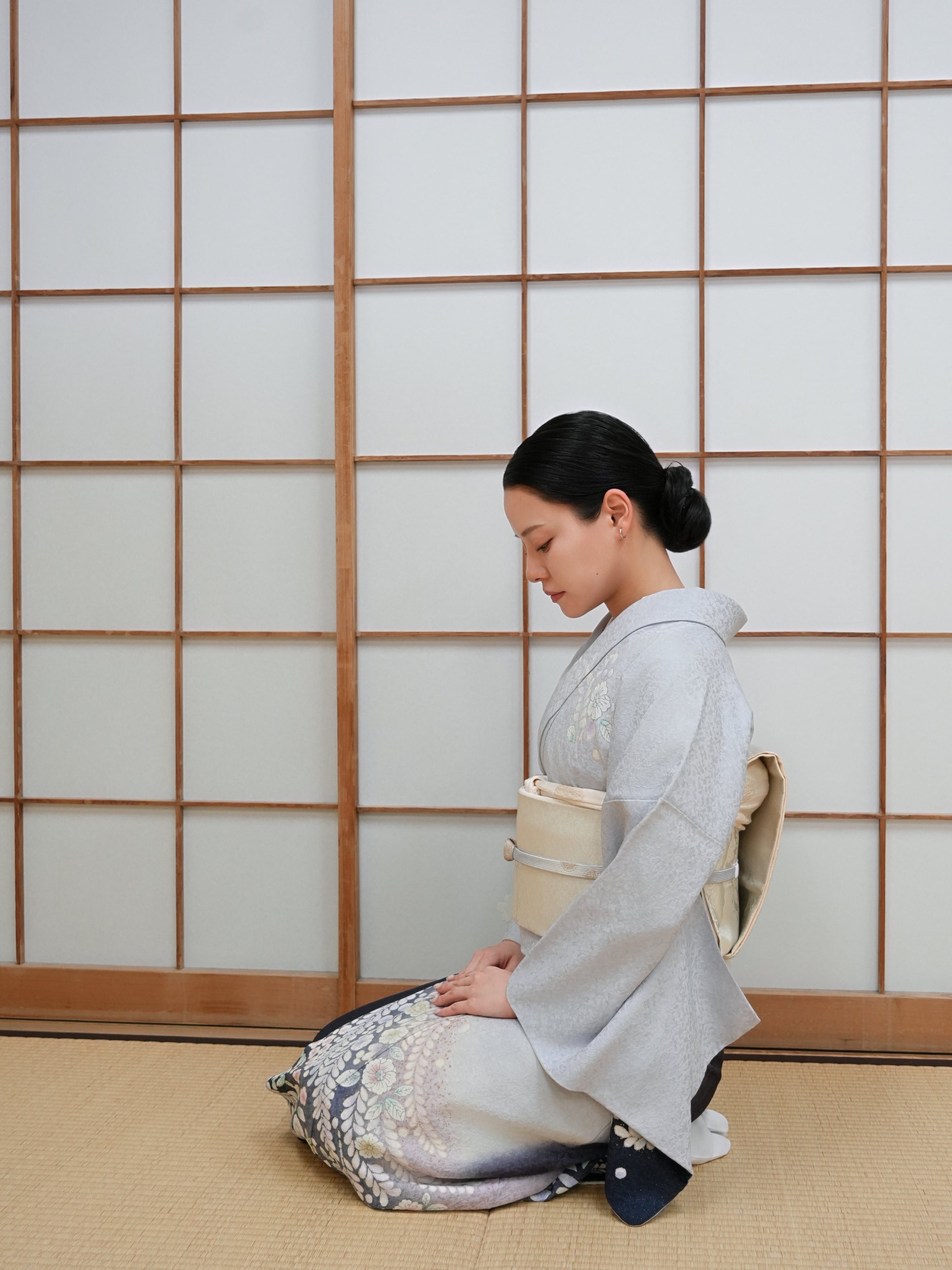 【フルセットレンタル】辻ヶ花 訪問着｜セパレート着物｜身長150〜175cm｜Kivon