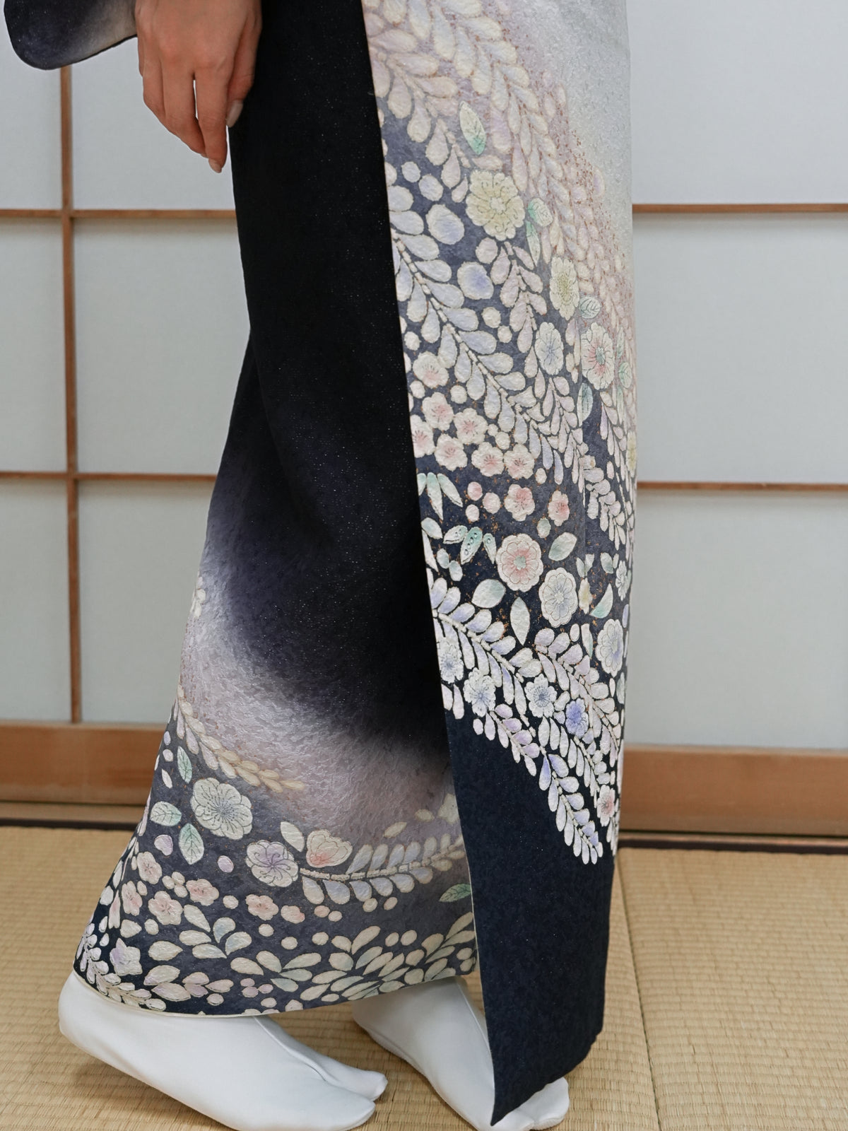 【フルセットレンタル】辻ヶ花 訪問着｜セパレート着物｜身長150〜175cm｜Kivon