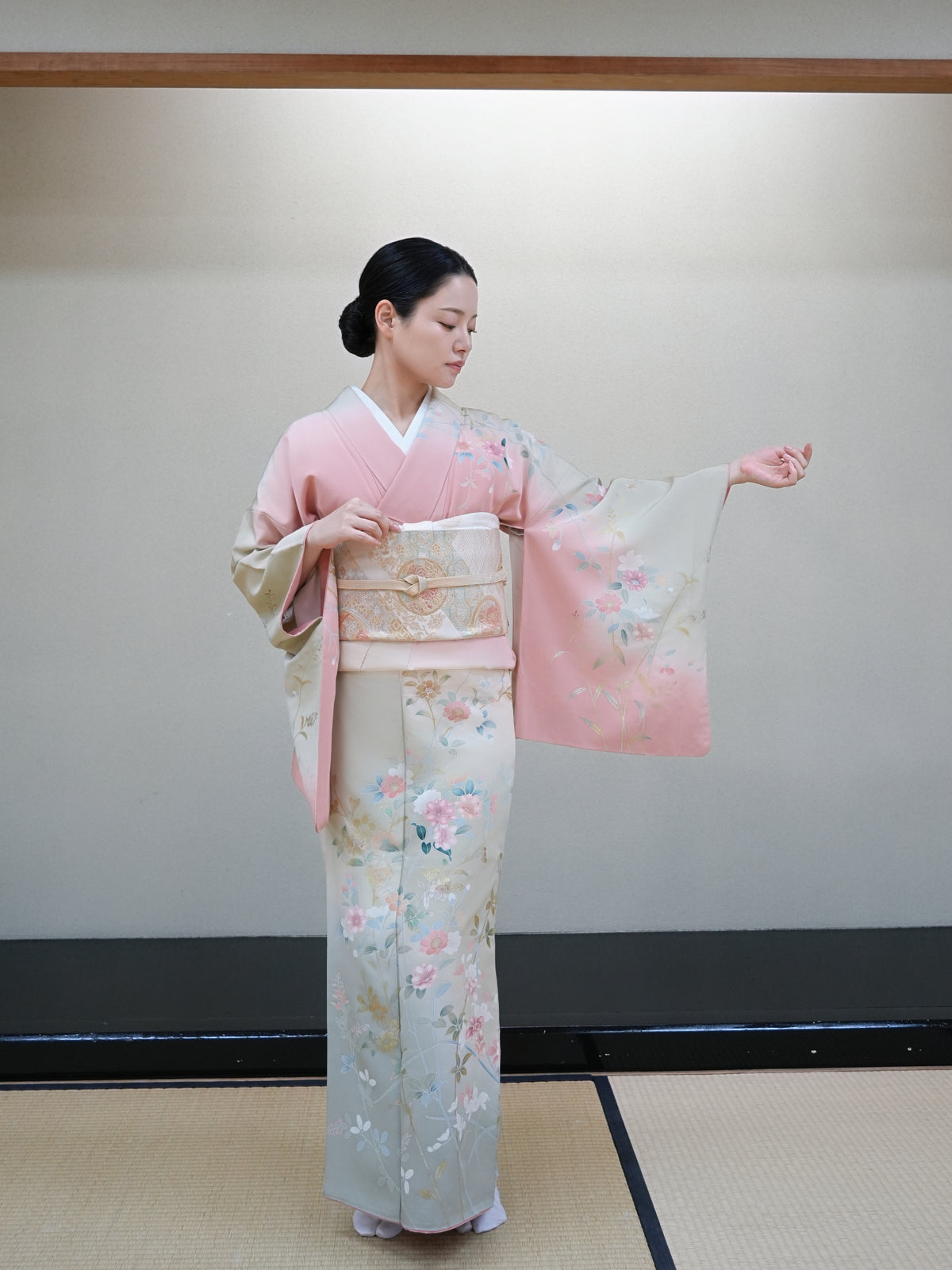 【フルセットレンタル】訪問着｜セパレート着物｜身長150〜176cm｜Lirao