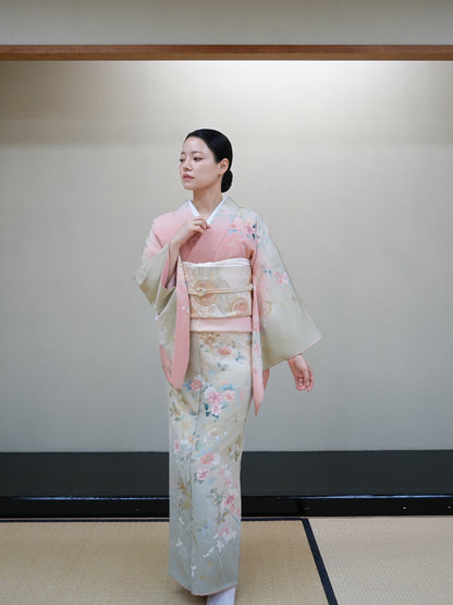 【フルセットレンタル】訪問着｜セパレート着物｜身長150〜176cm｜Lirao