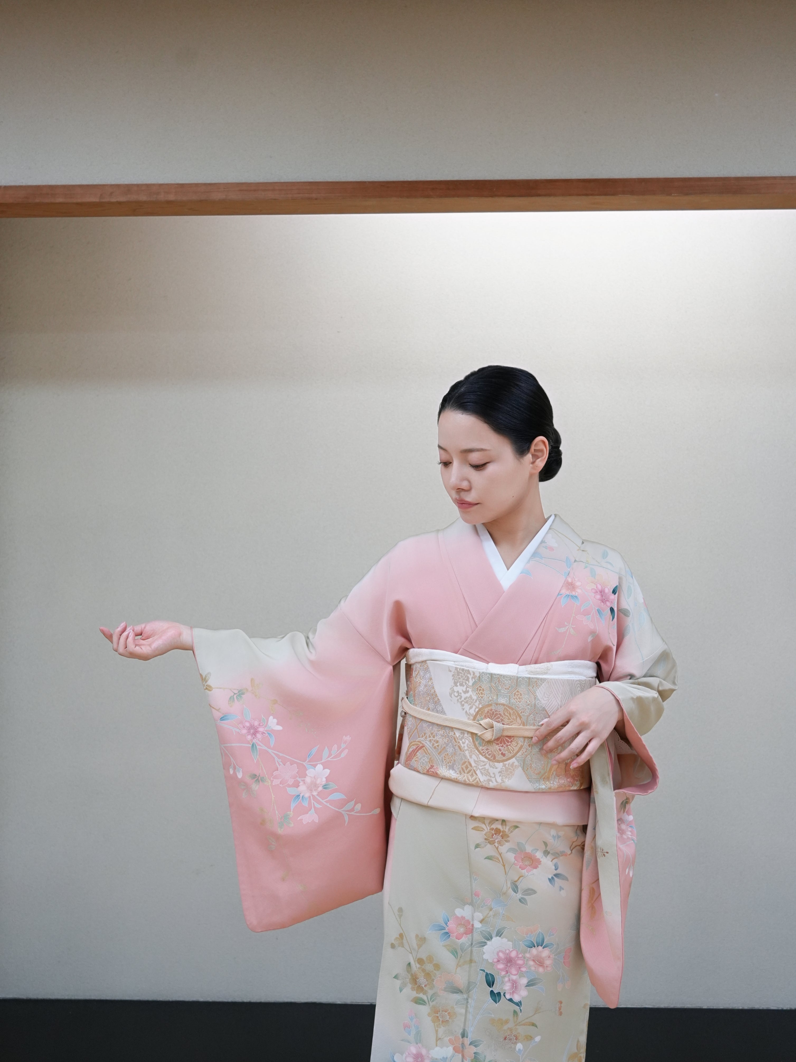 【フルセットレンタル】訪問着｜セパレート着物｜身長150〜176cm｜Lirao