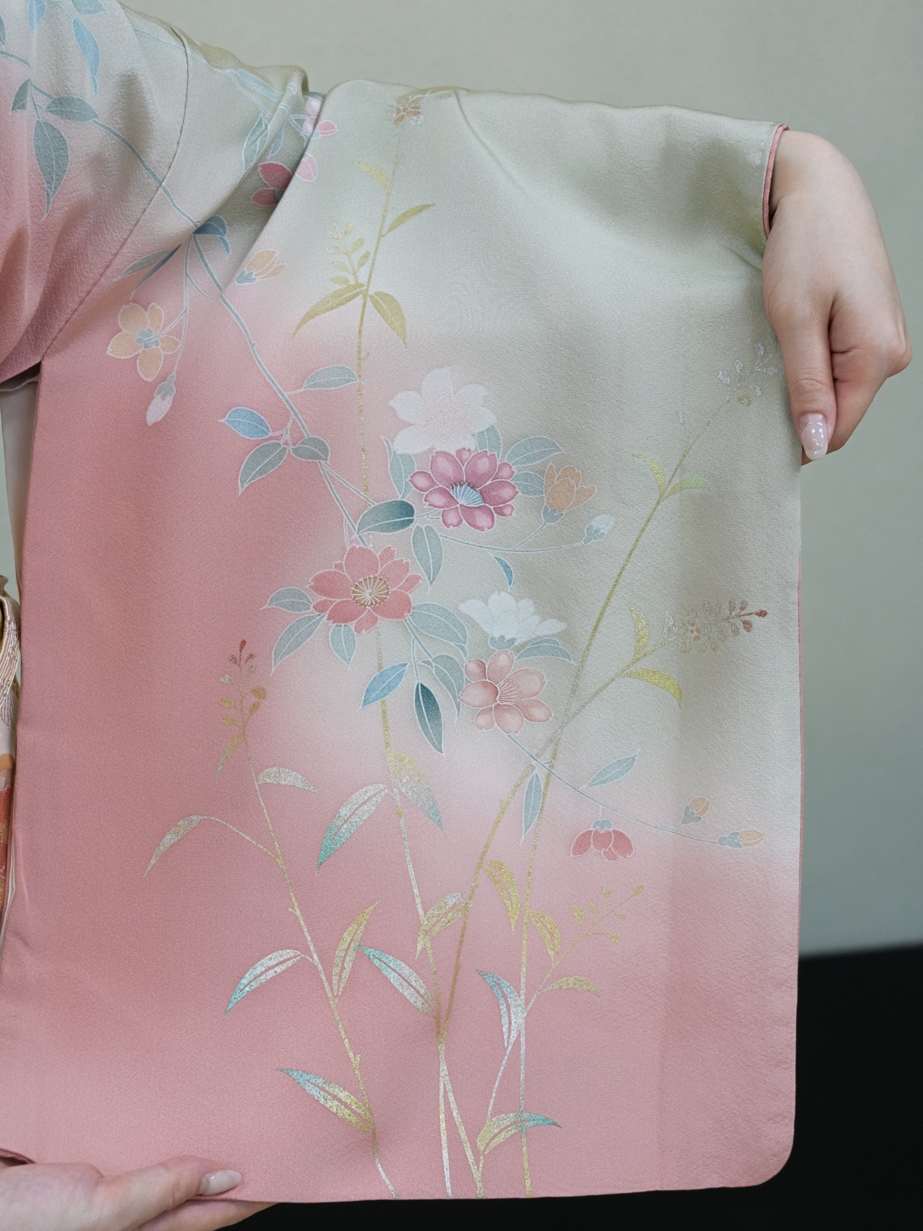 【フルセットレンタル】訪問着｜セパレート着物｜身長150〜176cm｜Lirao