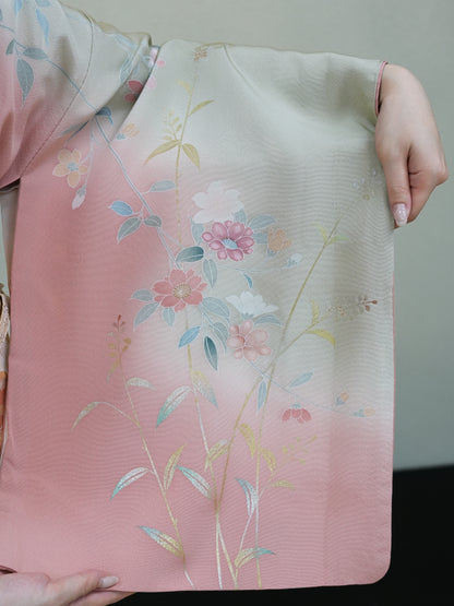 【フルセットレンタル】訪問着｜セパレート着物｜身長150〜176cm｜Lirao