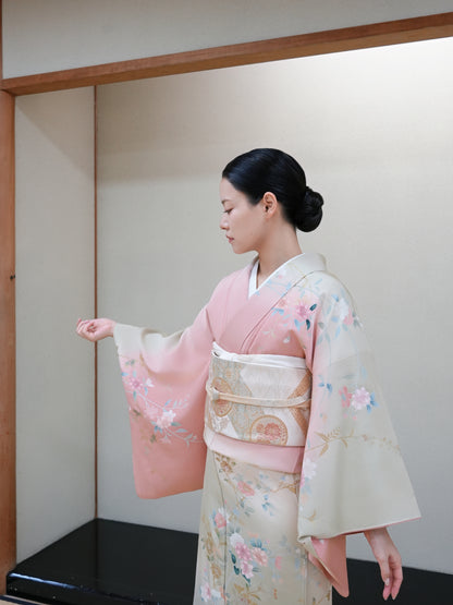【フルセットレンタル】訪問着｜セパレート着物｜身長150〜176cm｜Lirao