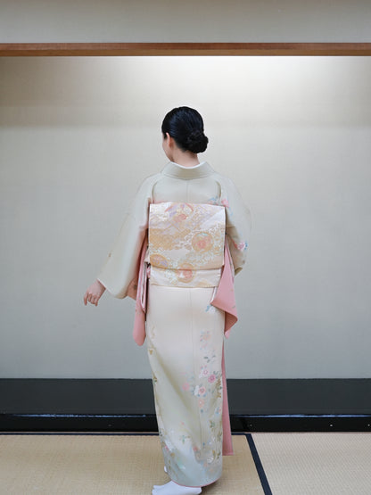 【フルセットレンタル】訪問着｜セパレート着物｜身長150〜176cm｜Lirao