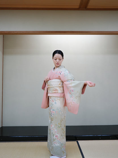 【フルセットレンタル】訪問着｜セパレート着物｜身長150〜176cm｜Lirao