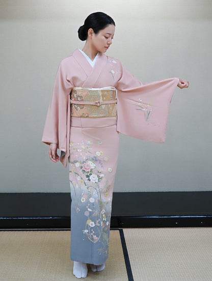 【フルセットレンタル】友禅 訪問着｜セパレート着物｜身長150〜168.5cm｜Feroe