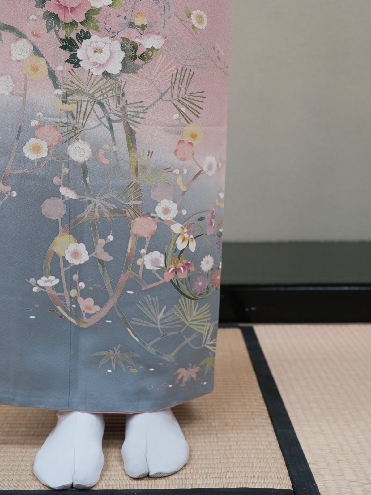 【フルセットレンタル】友禅 訪問着｜セパレート着物｜身長150〜168.5cm｜Feroe