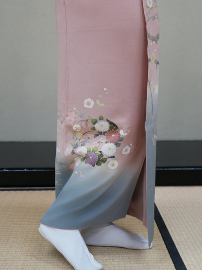【フルセットレンタル】友禅 訪問着｜セパレート着物｜身長150〜168.5cm｜Feroe