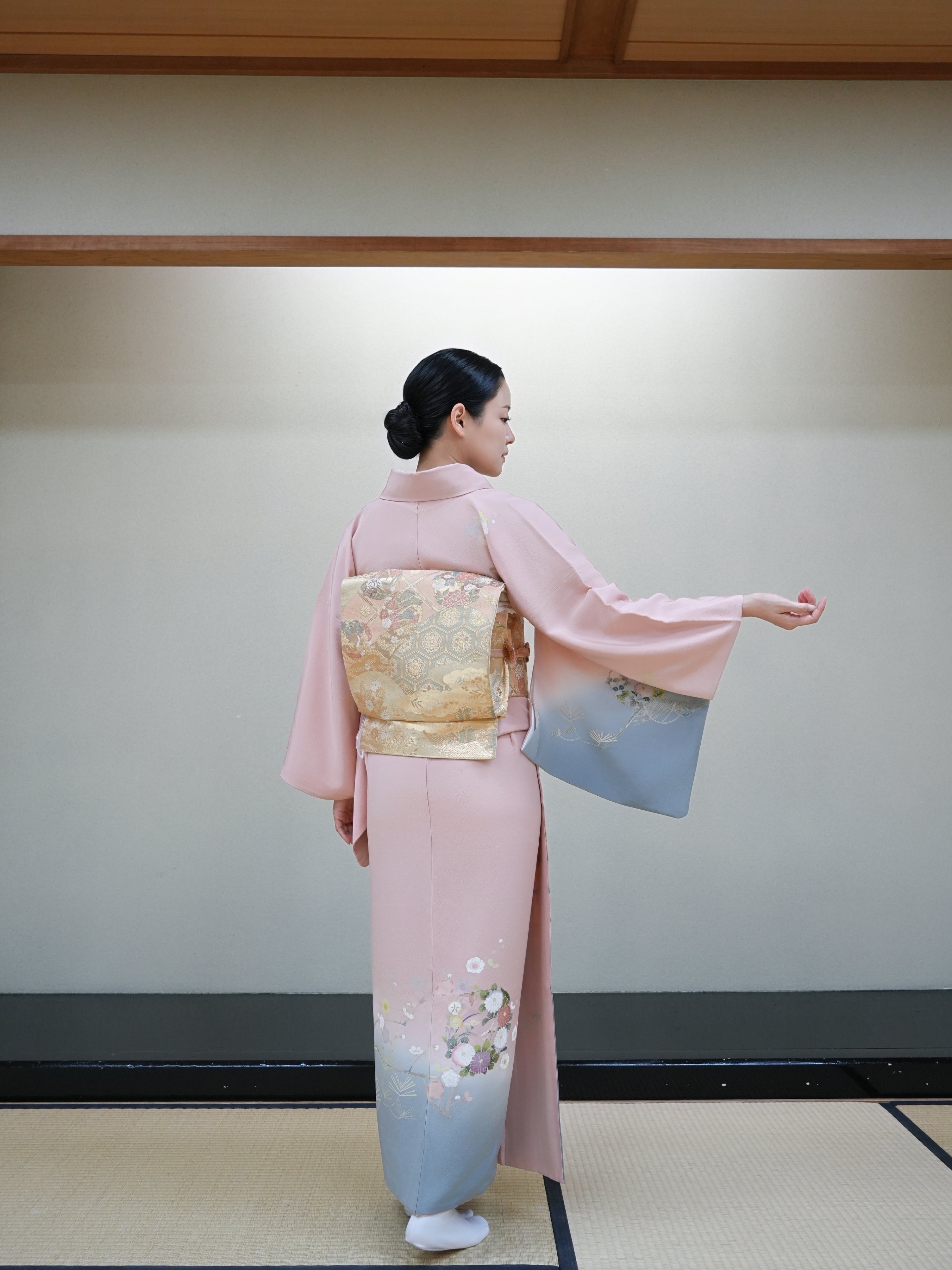 【フルセットレンタル】友禅 訪問着｜セパレート着物｜身長150〜168.5cm｜Feroe