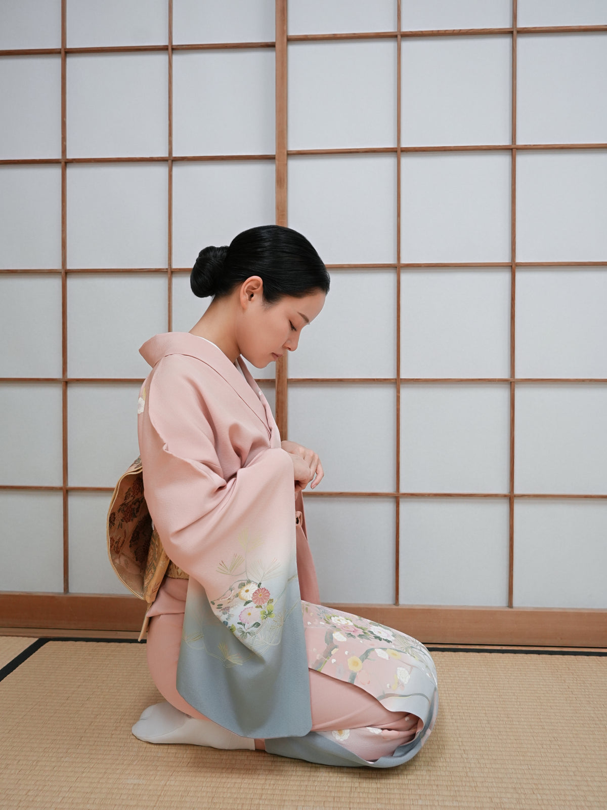 【フルセットレンタル】友禅 訪問着｜セパレート着物｜身長150〜168.5cm｜Feroe