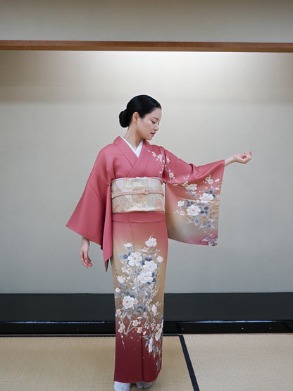 【フルセットレンタル】訪問着｜セパレート着物｜身長150〜168cm｜Yvara