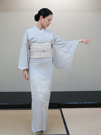 【フルセットレンタル】訪問着｜単衣｜セパレート着物｜身長150〜176cm｜Nyros