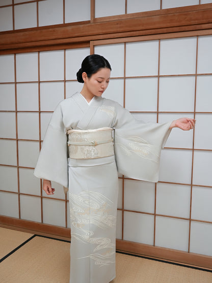 【フルセットレンタル】訪問着｜単衣｜セパレート着物｜身長150〜176cm｜Nyros