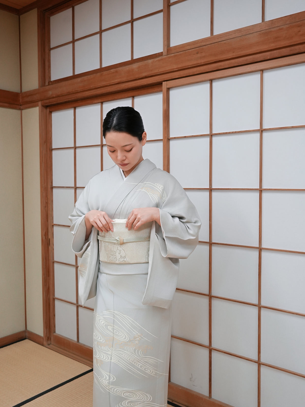 【フルセットレンタル】訪問着｜単衣｜セパレート着物｜身長150〜176cm｜Nyros