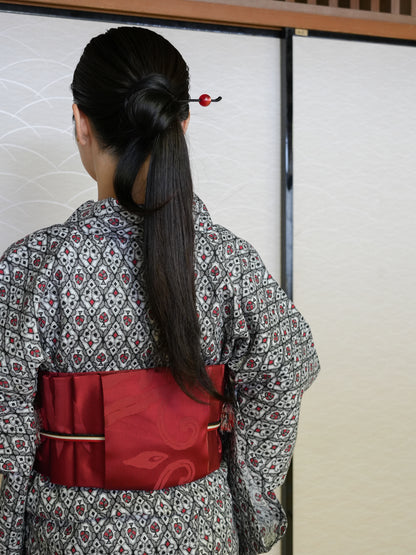 【３点セット】大人のセパレート浴衣｜身長155-165cm｜ "Xirae"