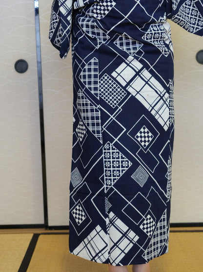 【３点セット】大人のセパレート浴衣｜身長155-159cm｜ "Vionis"