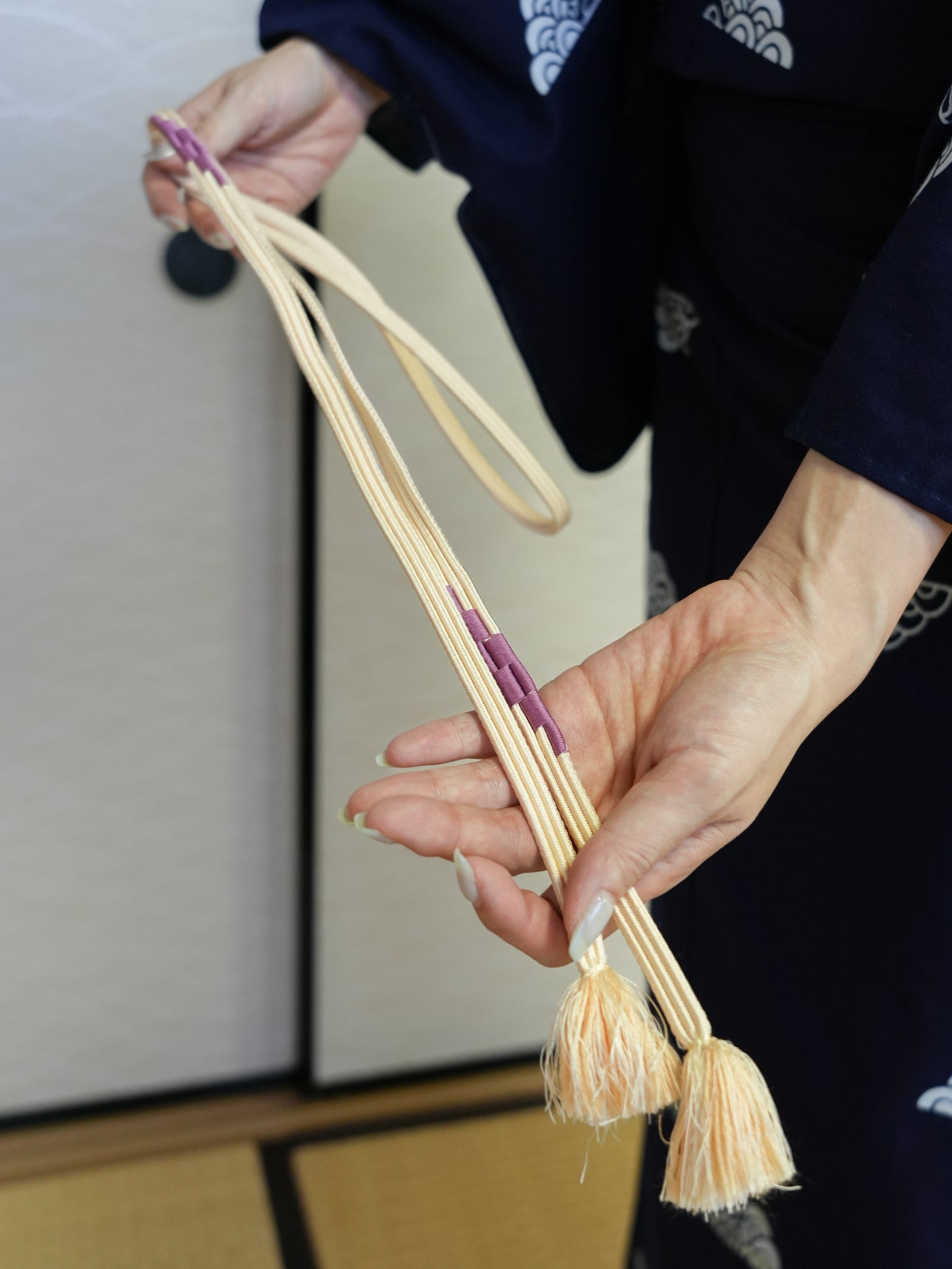 【３点セット】大人のセパレート浴衣｜未使用｜注染｜手縫い｜身長155-169cm｜ "Mikro"