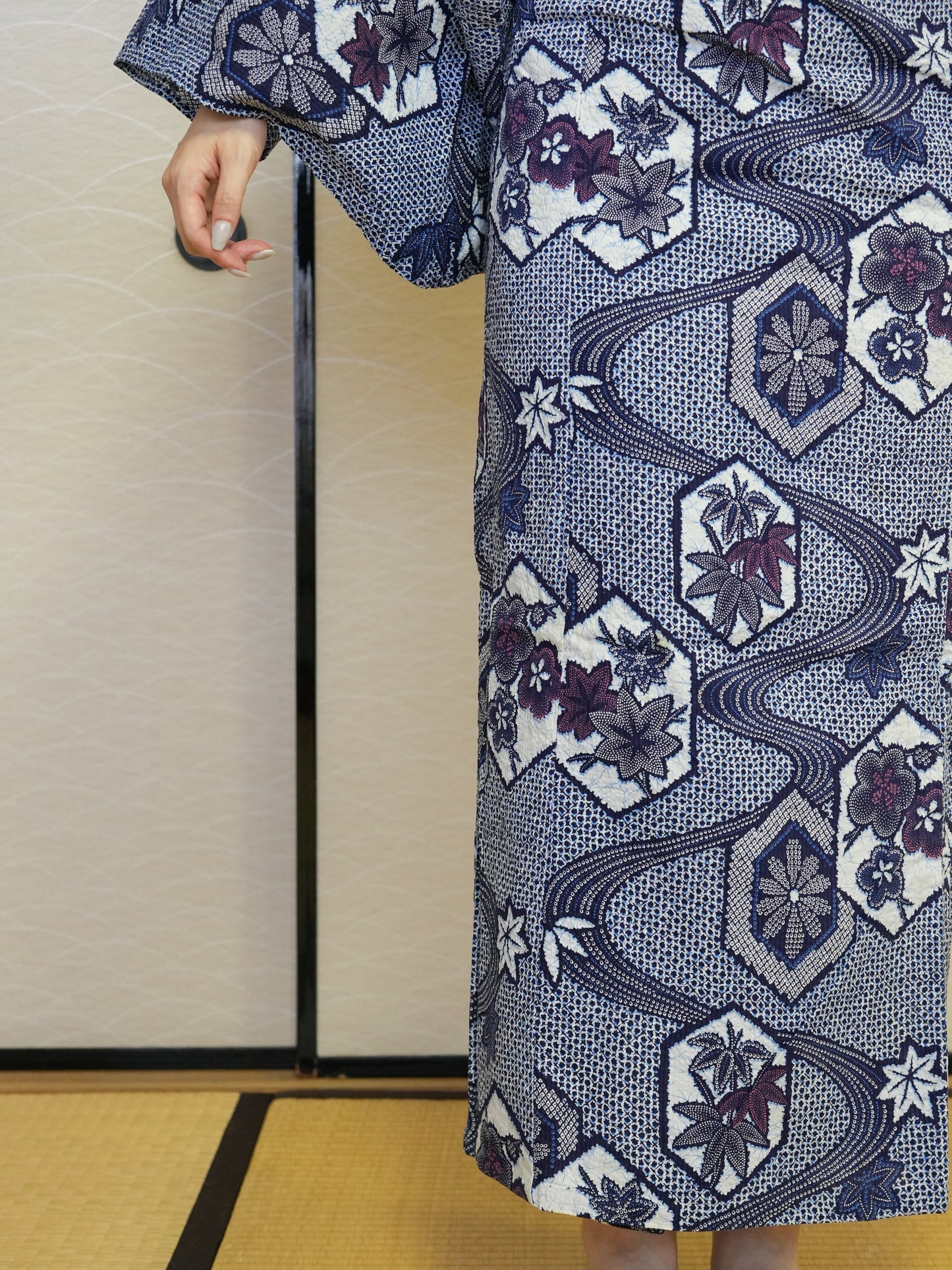 【３点セット】大人のセパレート浴衣｜身長~154cm｜ "Tirion"
