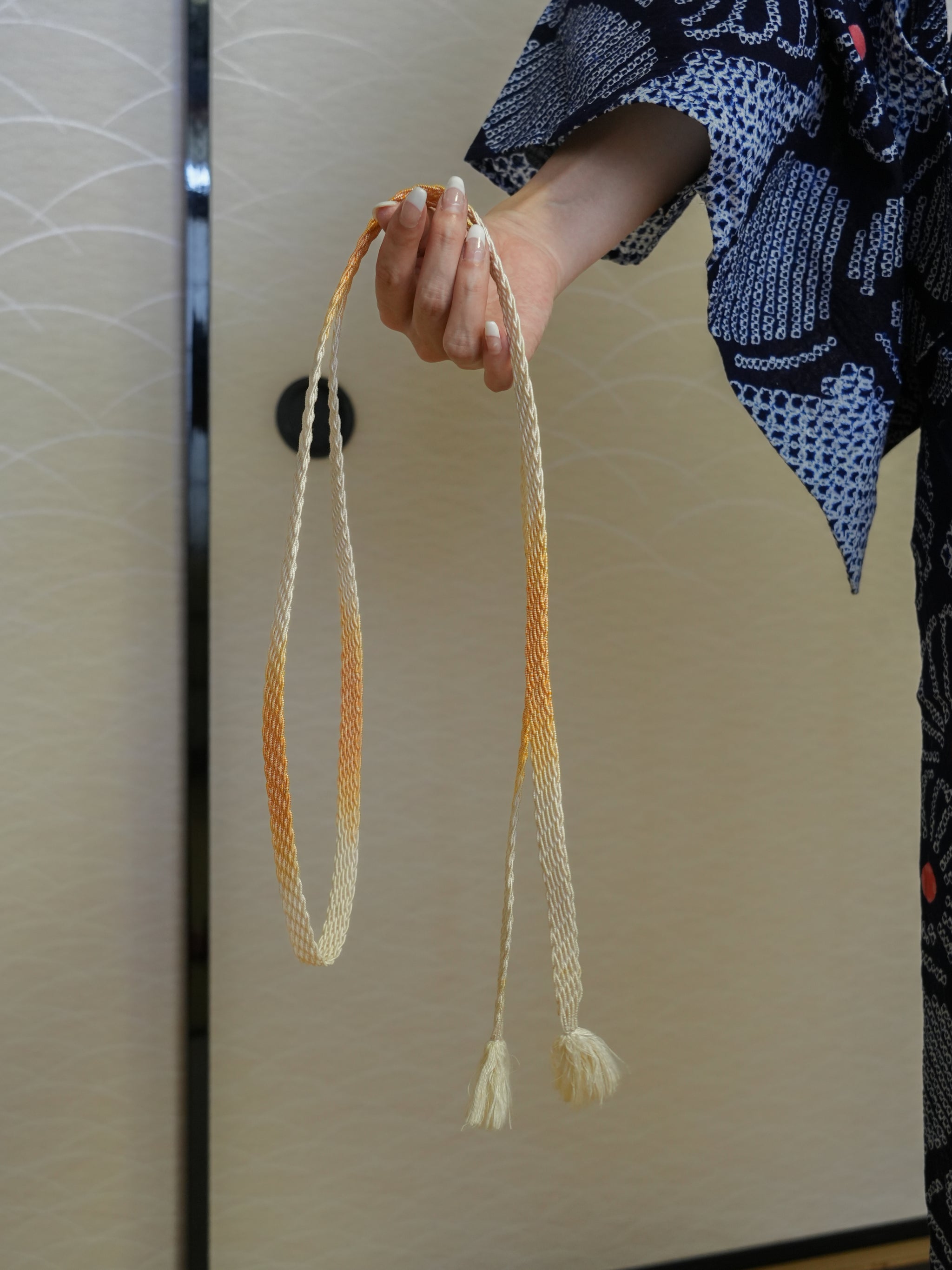 【３点セット】大人のセパレート浴衣｜有松鳴海絞り｜身長155-166cm｜ 