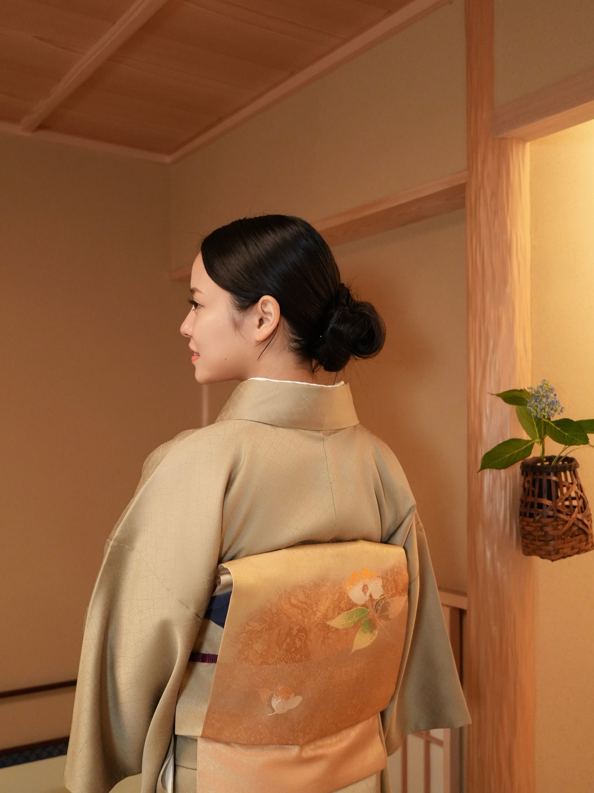 【単品】洗えるセパレート着物｜色無地 一つ紋（フォーマル）｜身長155-165cm｜