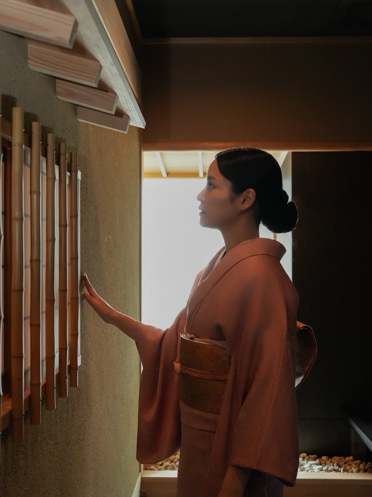 【はじめてのフルセット】色無地  一つ紋（フォーマル）｜身長155-165cm｜セパレート着物｜ 