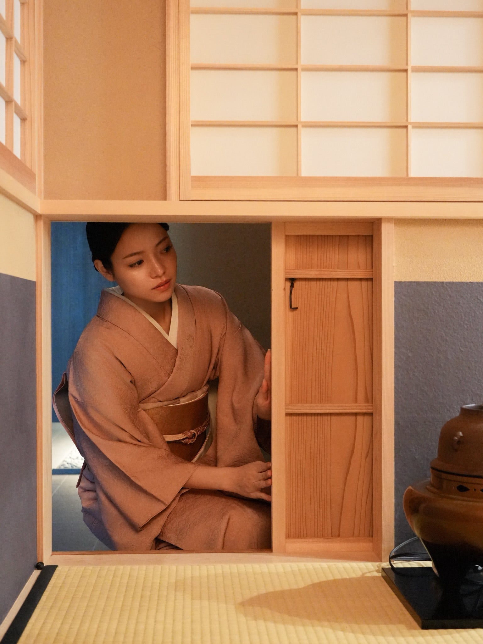 【はじめてのフルセット】色無地  一つ紋（フォーマル）｜身長155-165cm｜セパレート着物｜ 
