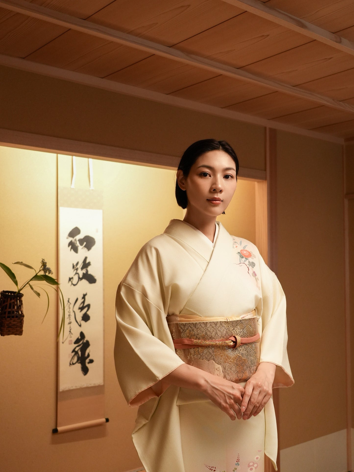 【はじめてのフルセット】未使用｜友禅 訪問着（フォーマル）｜身長155-174cm｜セパレート着物｜ "Zaril"