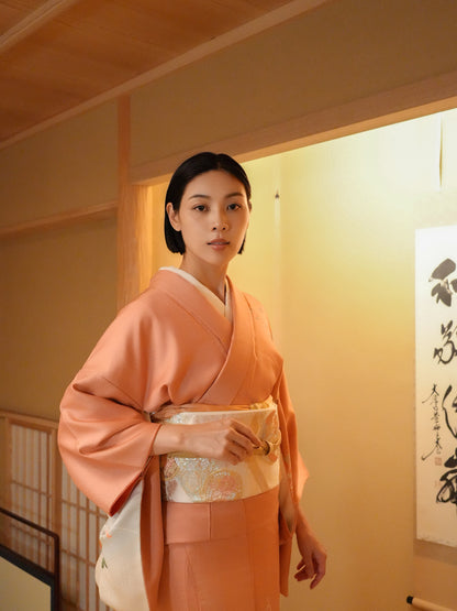 【レンタル】訪問着 11点フルセット | 身長155-175cm | セパレート着物 | 送料無料 | "Teros"