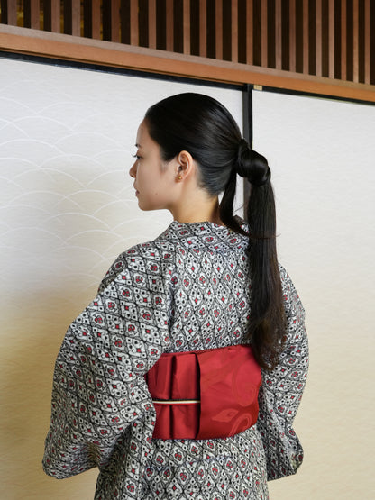 【３点セット】大人のセパレート浴衣｜身長155-165cm｜ "Xirae"