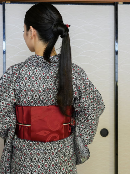 【３点セット】大人のセパレート浴衣｜身長155-165cm｜ "Xirae"