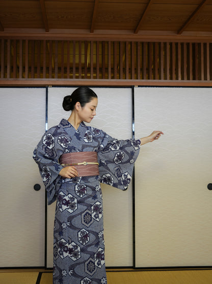 【３点セット】大人のセパレート浴衣｜身長~154cm｜ "Tirion"