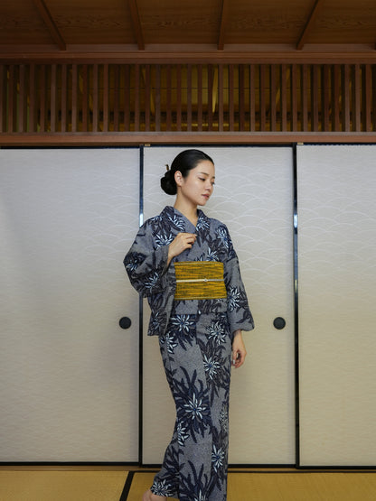 【３点セット】大人のセパレート浴衣｜身長155-164cm｜ "Viloa"