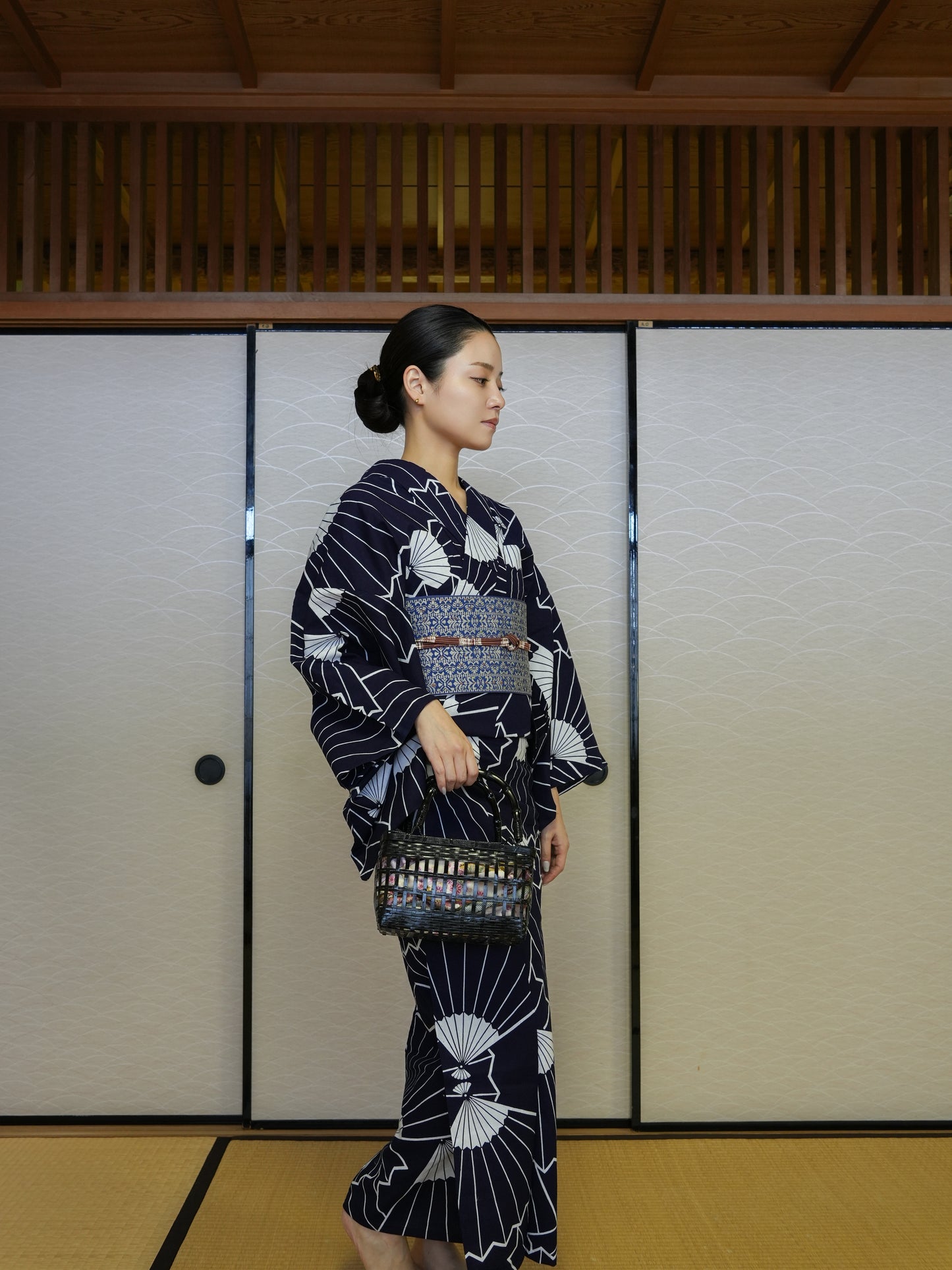 【３点セット】大人のセパレート浴衣｜未使用｜身長155-170cm｜ "Niora"