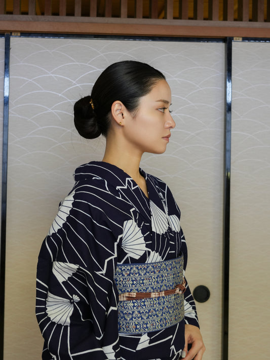 【３点セット】大人のセパレート浴衣｜未使用｜身長155-170cm｜ "Niora"