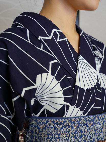 【３点セット】大人のセパレート浴衣｜未使用｜身長155-170cm｜ "Niora"