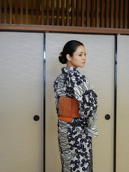 【３点セット】大人のセパレート浴衣｜未使用｜身長155-159cm｜ "Tirao"