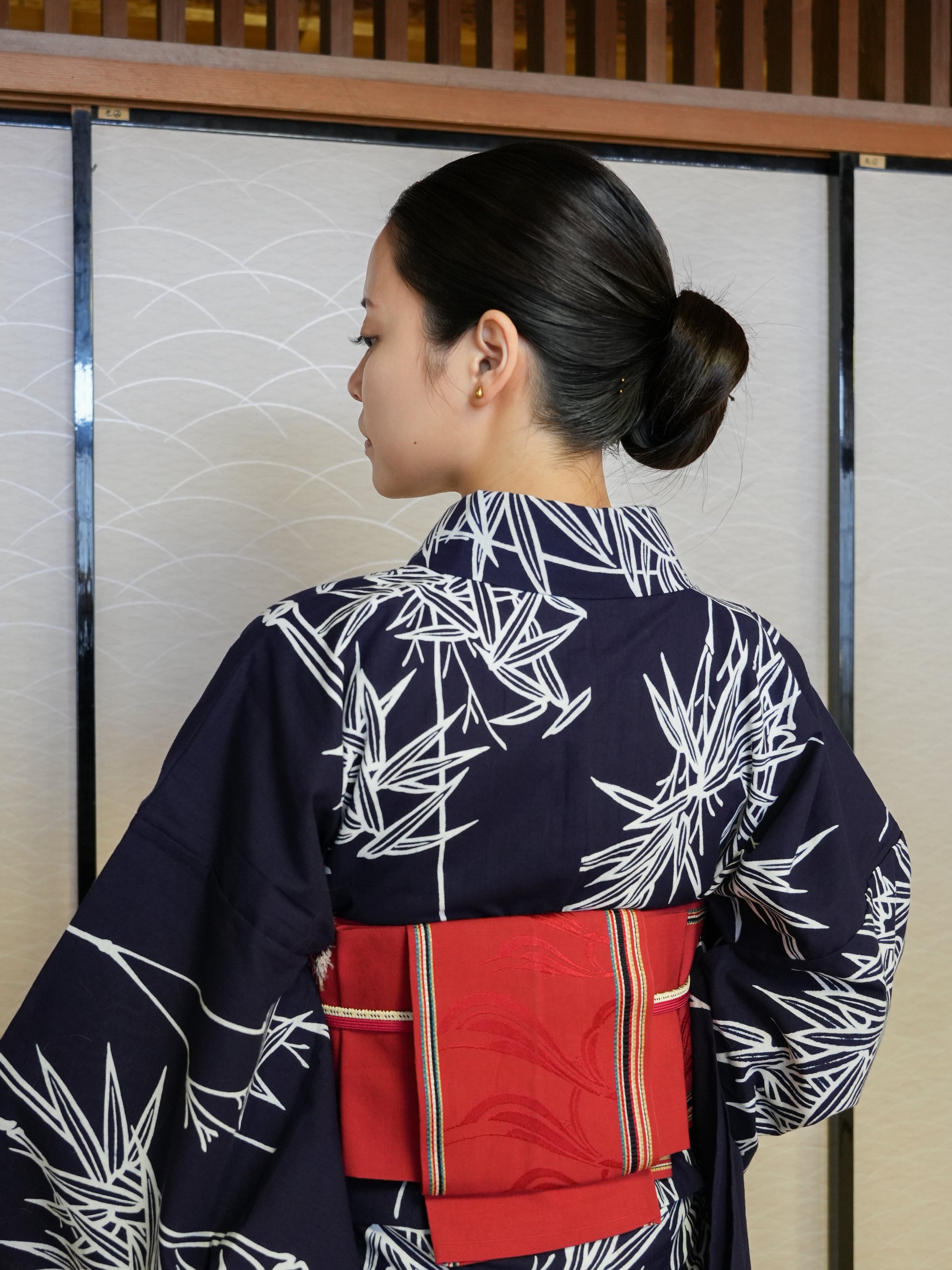 【３点セット】大人のセパレート浴衣｜｜注染｜手縫い｜身長155-159cm｜ 