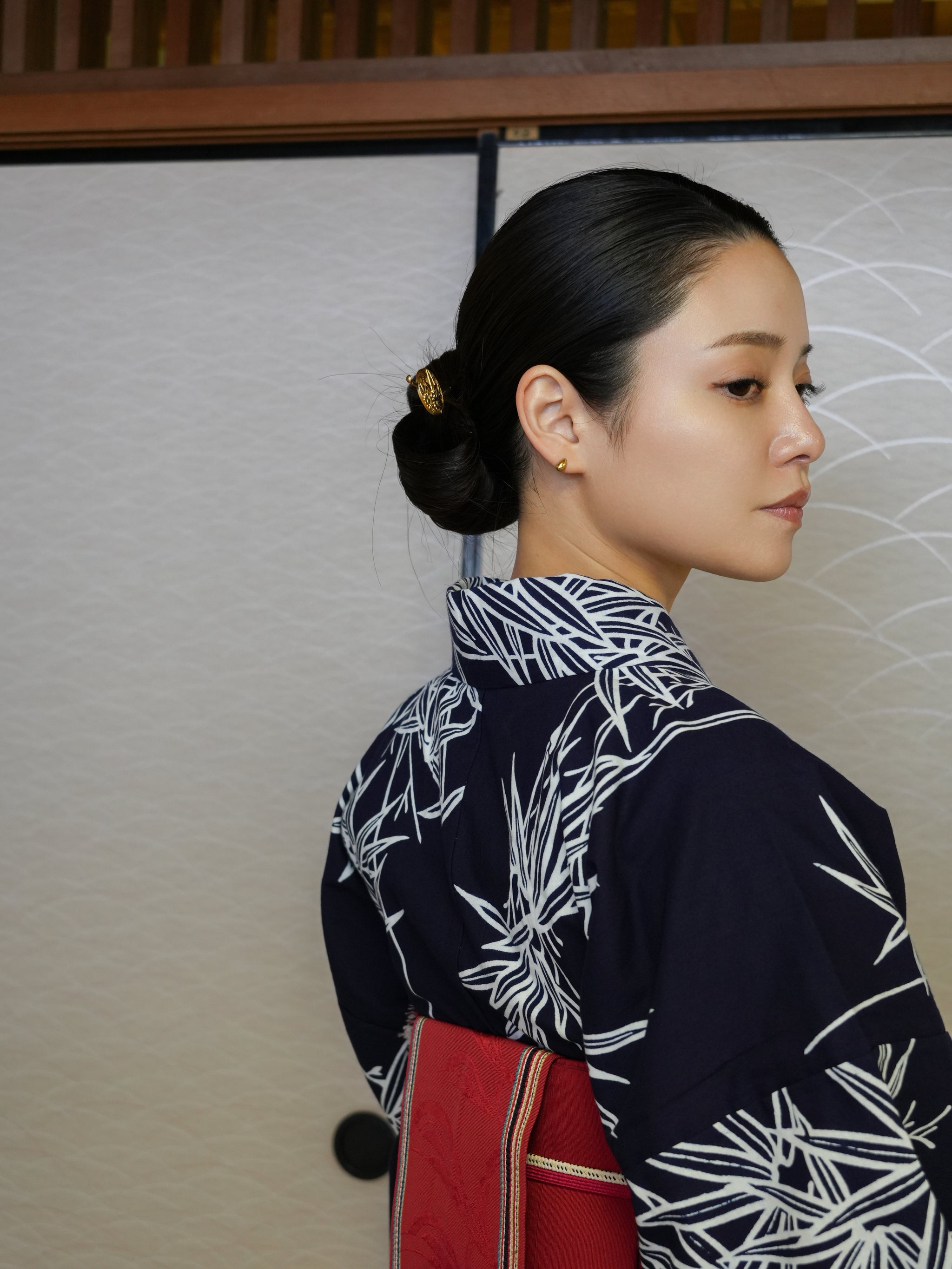 【３点セット】大人のセパレート浴衣｜｜注染｜手縫い｜身長155-159cm｜ 