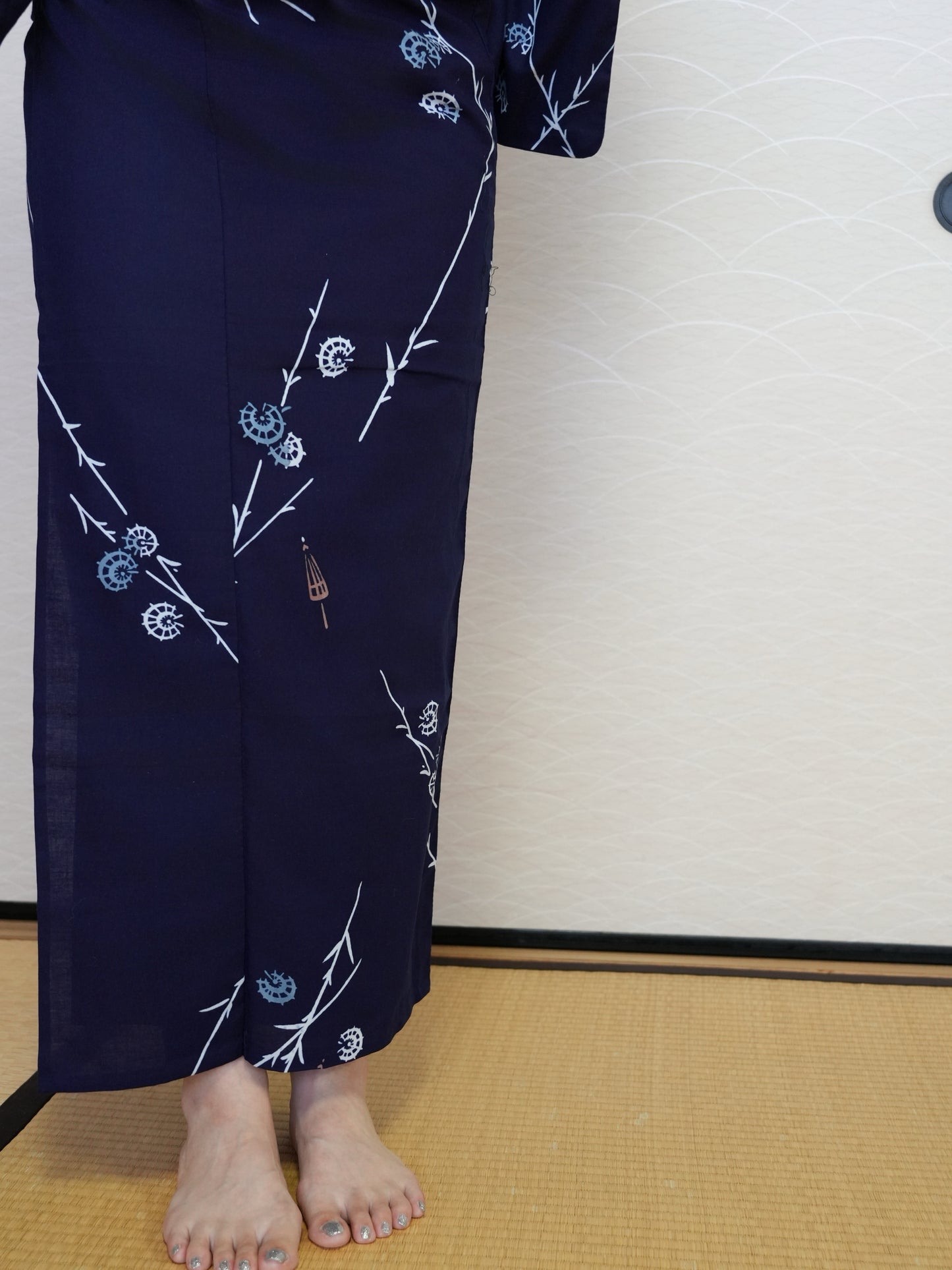 【３点セット】大人のセパレート浴衣｜｜注染｜手縫い｜身長155-165cm｜ "Varia"